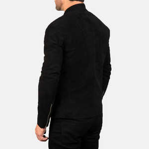 Veste en cuir moderne à fermeture éclair, indispensable, nouvelle tendance, pour homme, coupe décontractée, durable, vêtements d'hiver légers, veste pour homme - Product Image 2