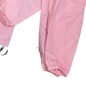 Survêtements coupe-vent de qualité supérieure pour hommes 2 pièces survêtement mode Patchwork Cargo poches survêtements pour garçons - Product Image 4