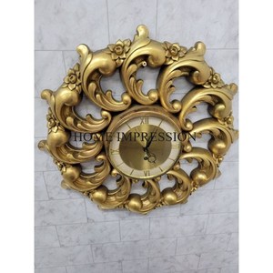 Horloges murales en laiton surdimensionné en métal de qualité supérieure avec des conceptions uniques et des mouvements silencieux idéaux pour les environnements paisibles - Product Image 2