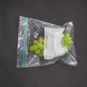 Sac d'emballage en plastique transparent à double fermeture éclair, intelligent, transparent, fournisseur de gros du Vietnam pour le café aux noix - Product Image 1