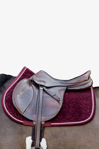 Tapis de selle tout usage personnalisé de haute qualité, confortable, pour l'équitation anglaise, en coton et polyester. - Product Image 3