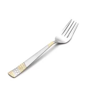 Heavy-duty metal <b>fork</b> ideal for commercial catering, restaurants & cafes purpose hot selling flatware cutlery <b>forks</b> - Product Image 4