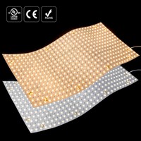 Feuille de LED flexible certifiée 450 LED, feuille de lumière LED flexible 24V, panneau de feuille de LED flexible CRI 90 pour l'éclairage d'hôtels/restaurants/cuisines