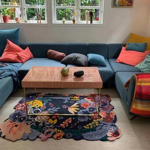 Tapis et carpettes de créateur Tapis de salon en laine tufté à la main Tapis pour chambre à coucher en usine - Product Image 3