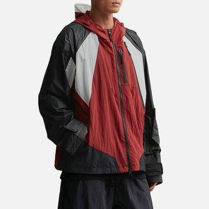 แจ็กเก็ตกันลมสำหรับผู้ชายแจ็กเก็ตกีฬาแบบนุ่มทอ0ที่กำหนดเอง - Product Image 1