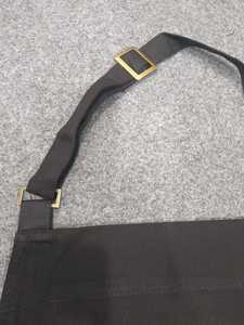 Tablier en denim unisexe à col rond de l'usine certifiée BSCI pour l'uniforme de promotion des restaurants et supermarchés du Bangladesh - Product Image 4