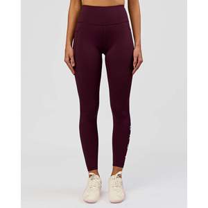 Rep Ultra High-Rise Push-Up Yoga <b>Leggings</b> with Pockets-Cherry Lacquer-<b>White</b> - Product Image 3