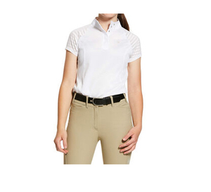 Ropa ecuestre personalizada de alta calidad para niños, camisas ecuestres de manga corta, capa Base para montar a caballo - Product Image 2