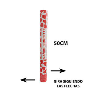 Cañón de Confeti en Forma de Corazón para Bodas, Halloween, Año Nuevo, Fiestas de Navidad, Forma Rectangular, Material Plástico, Venta al por Mayor, España - Product Image 1