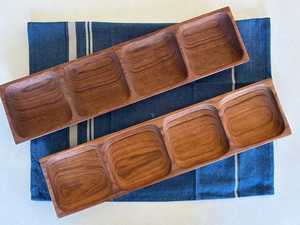 ถาดเสิร์ฟยาวทำด้วยมือดีไซน์ไม้ธรรมชาติเหมาะสำหรับงานเลี้ยงตกแต่งโต๊ะอาหารหรือไอเดียของขวัญที่เป็นมิตรต่อสิ่งแวดล้อม - Product Image 2