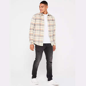 Pantalones vaqueros holgados elegantes para hombres y mujeres, tela elástica suave, diseño clásico de 5 bolsillos, perfecto para el atuendo inteligente diario - Product Image 1