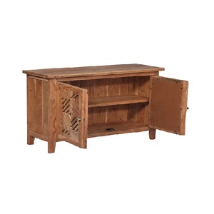 Best Indian Style Solid Wood Cabinet <b>Sideboards</b> Living Room Furniture <b>for</b> Apartment Hotel Farmhouse Use Handmade - Product Image 2