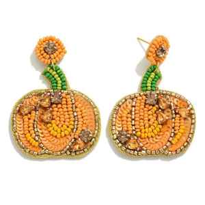 Pendientes de Cuentas Hechos a Mano en Diferentes Formas, Joyería de Moda con Estilo de Gota para Mujer - Product Image 3