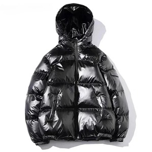 Winter Parka Men Thick Hooded Thicken Warm Coat Men's Casual Solid Color Fashion <b>Jackets</b> Women Windproof <b>Jacket</b> - Product Image 1