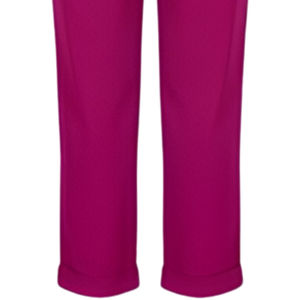 Pantalones de Trabajo Casuales de Negocios para Mujer, Cierre con Cordón, Transpirables, de Secado Rápido, de Lona Lisa, 100% Algodón, Cintura Media - Product Image 6