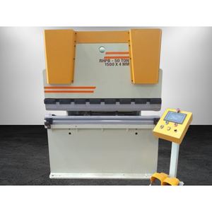 Máquina de freno de prensa hidráulica duradera RHPB 525 50 toneladas 2500x2,5mm doblado de chapa OEM precio de fábrica proveedor - Product Image 1