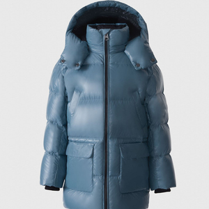 Vestes matelassées à capuche pour hommes, de très haute qualité, grande taille, style streetwear, métallisées et brillantes, poignets côtelés, poche à rabat, fermeture éclair intégrale, rembourrées - Product Image 4