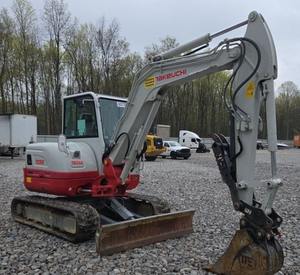 Excavatrice sur chenilles Takeuchi TB260 2022, neuve et d'occasion, 12 tonnes, 40 CV, moteur allemand ENERPAC, boîte de vitesses, pompe, roulement - Product Image 2