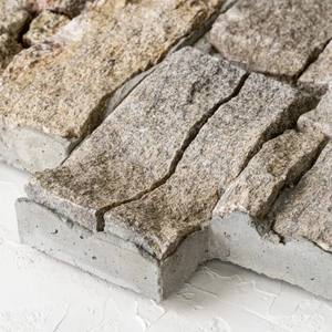 Revestimiento de pared de <span class=keywords><strong>repisa</strong></span> de piedra Natural Beige rústico tradicional paneles de esquina antiácido DE CARA dividida Natural <span class=keywords><strong>para</strong></span> Exterior e Interior - Product Image 4