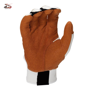 Guantes de bateo de béisbol de la mejor calidad, logotipo personalizado, diseño transpirable de Cuero al por mayor para posición de receptor al aire libre - Product Image 6