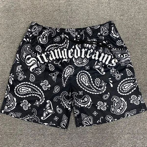 Summer Breathable Double Layer Sublimation 100% Polyester Jogger Gym Blank Men's Basketball Custom Mesh Shorts for Men - Product Image 4