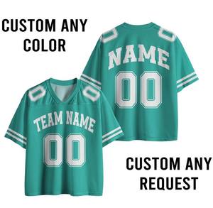 Conjunto de Dos Piezas para Hombre, Talla Grande, Transpirable, Anti-UV, Secado Rápido, 100% Poliéster, Color Granate, Camiseta Corta de Fútbol Americano - Product Image 1