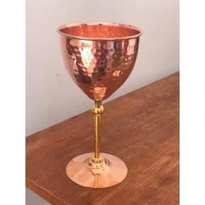 Verre à vin en cuivre antique très durable de la meilleure qualité avec des détails artisanaux uniques et un attrait vintage pour une touche classique - Product Image 4