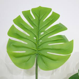 Plante artificielle en plastique Monstera - Grande plante décorative tropicale d'intérieur de 210 cm - Product Image 3