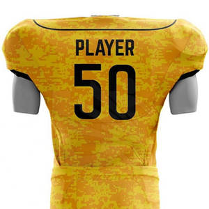 Seragam sepak bola Amerika, seragam sepak bola Amerika 100% poliester, harga murah - Product Image 5