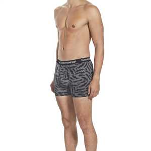 ชุดชั้นในผ้าฝ้ายระบายอากาศได้ดีสำหรับผู้ชายสินค้า2025กางเกงบ็อกเซอร์แบบถักสวมใส่สบายมีโลโก้ที่ยั่งยืน - Product Image 3