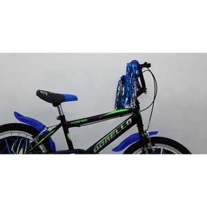 Vélo pour enfants Dorello modèle 2050 noir, jantes en titane de 24 pouces, fourche en acier 9 vitesses, cadre entièrement amorti, frein à câble pour enfants de 7 à 8 ans - Product Image 4