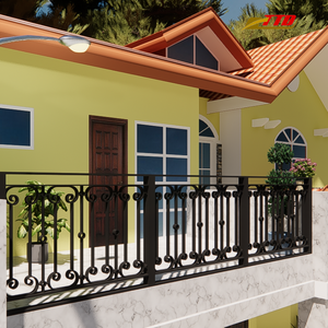 Fournisseur vietnamien de garde-corps de balcon ornementaux en fer de qualité supérieure pour les styles architecturaux classiques, modernes et minimalistes - Product Image 4