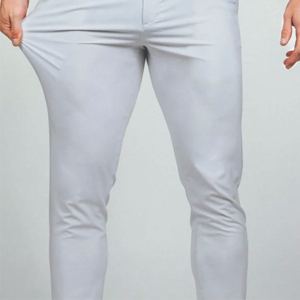 Nouveau design élégant pour hommes, logo personnalisé brodé, taille mi-haute élastique, pantalon de golf d'hiver épais, décontracté, imperméable et respirant - Product Image 6