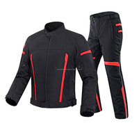 Combinaison de moto tout-terrain respirante et coupe-vent en cuir personnalisée pour hommes