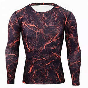 Fishing Shirts Quick Dry Men's Customizable <b>Long</b> <b>Sleeve</b> Rash Guard Wholesale Compression Shirt Design Your Own <b>Swim</b> Shirt BJJ - Product Image 6