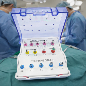 Kit de Implantes Dentales Manuales Universales de Acero Inoxidable de 14 Piezas de Intense Surgical para Implantología, Elevación de Seno Maxilar y Hueso - Product Image 4