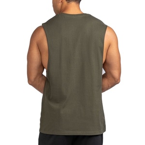 <b>Running</b> <b>Singlet</b> Compression Cut Out Tank Top Loose Fit Summer Yoga Wear O Neck Muscle Sleeveless Custom Color Vintage Tank Top - Product Image 6