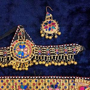 Joyería Tradicional Afgana Hecha a Mano en Latón, Accesorio de Moda Étnico Tribal, para Mujeres, Fiestas, Festivales, Bodas - Product Image 3