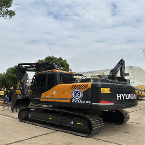Excavadora de orugas hidráulica Hyundai 220LC-9S usada 2018-2023 modelo 20,4 toneladas peso de funcionamiento excelente estado bomba de motor de núcleo - Product Image 6