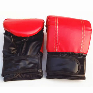 Ensemble d'entraînement de boxe Sanda de combat Muay Thai adulte professionnel gants demi-doigt en PU pour hommes et femmes - Product Image 4