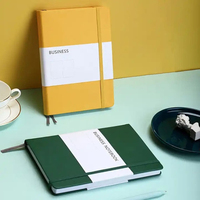Vente en gros de carnet de notes en cuir PU A5 avec logo personnalisé Agenda avec stylo pour la rédaction de journal intime et la gestion d'événements