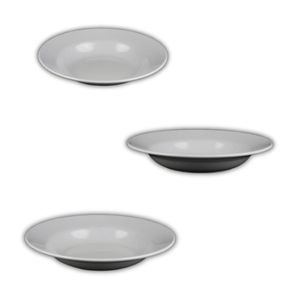 Assiette Ronde en Céramique Légère et de Haute Qualité, Durable et Élégante, Idéale pour les Dîners Occidentaux et Asiatiques, Origine Indonésie - Product Image 4