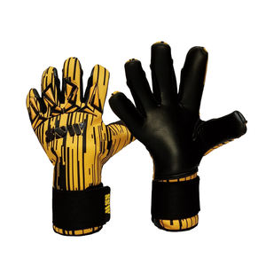 Nouveaux gants de gardien de but professionnels avec bout des doigts gants de gardien de but pour enfants adultes gants d'entraînement de Football lisses en Latex épais - Product Image 1