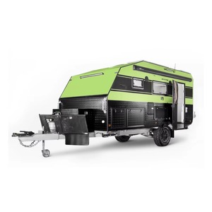 Caravana Híbrida de Aluminio de Lujo, Vehículo Todoterreno para Acampar, Remolque con Características Ajustables Disponible para la Venta - Product Image 4