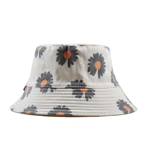 Nouveauté 2025 100% coton Sublimation vêtements de plage chapeau seau Double face de haute qualité chapeau seau de couleur différente - Product Image 2
