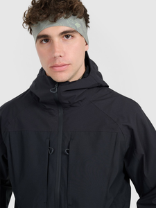 แจ็กเก็ตสีดำลำลองผ้าฝ้ายฟอกเรียบแฟชั่นใหม่ - Product Image 2