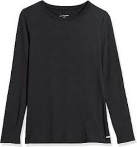 <b>Men's</b> Natural Cotton Plain Black T <b>Shirt</b> Custom Colors &Sizes T <b>Shirts</b> for Round Neck Long Sleeve <b>Men's</b> Cotton Stylish Tee <b>Shits</b> - Product Image 1