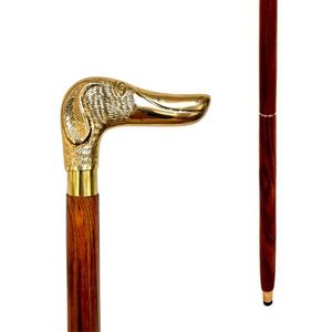 Bastón Clásico de Latón con Mango para una Sólida Sujeción al Caminar, con Estructura Decorativa y Duradera - Product Image 3
