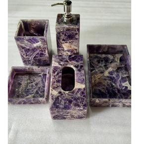 Ensemble de salle de bain en résine de qualité supérieure et au design unique pour lave-mains de salle de bain - Product Image 2