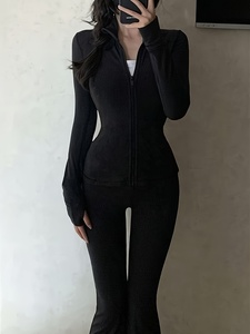 Chaqueta de Yoga de Secado Rápido para Mujer, Transpirable, para Entrenamiento, Running, Gimnasio, Ropa Deportiva Elástica - Product Image 4